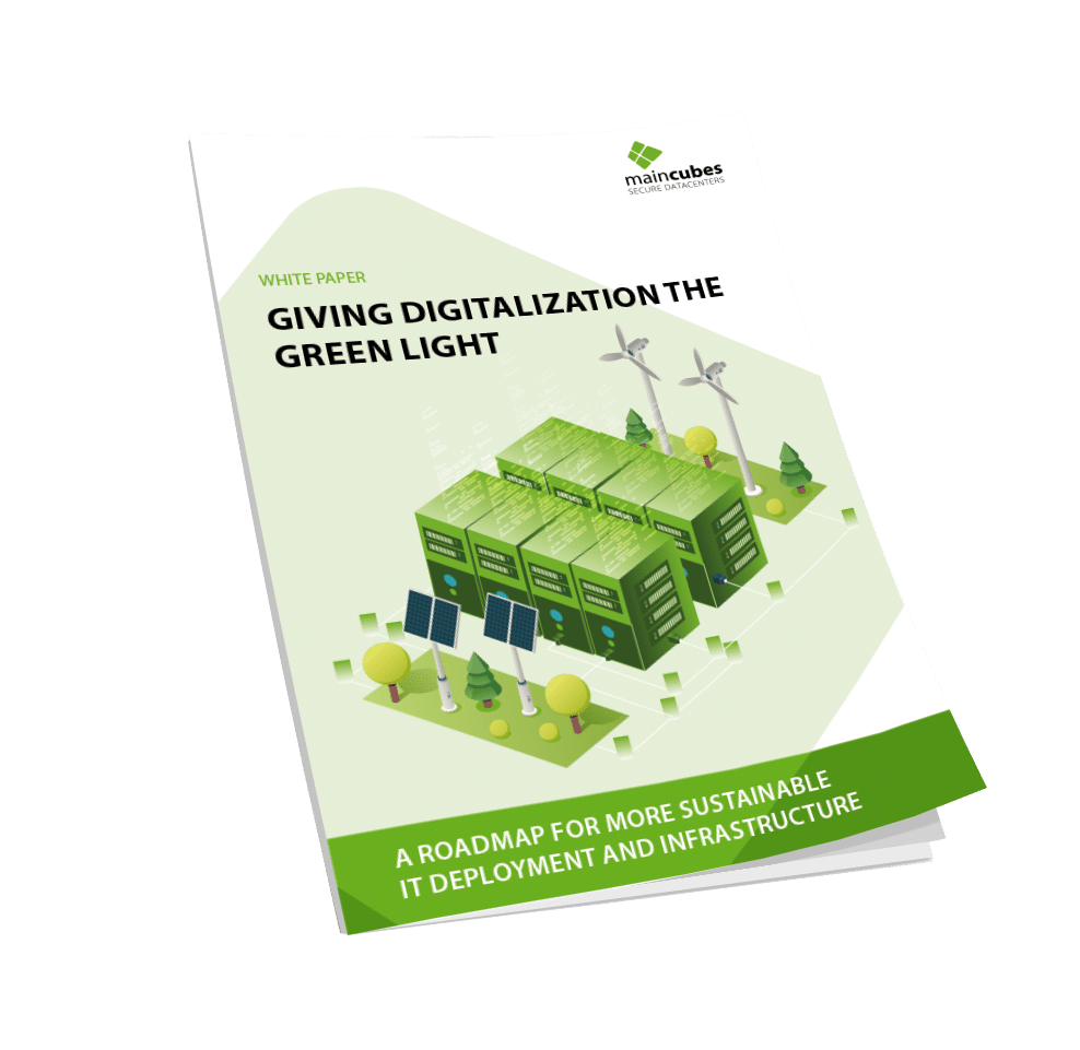 Whitepaper maincubes Sustainability and green light for digitalization