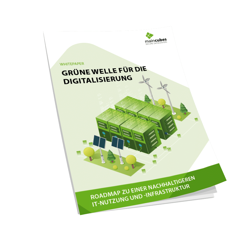 Whitepaper maincubes Nachhaltigkeit bei der Digitalsierung